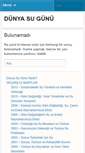 Mobile Screenshot of dunyasugunu.org